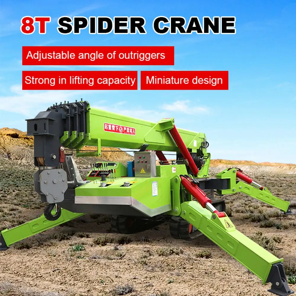 Diesel-Powered Spider Cranes