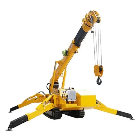 3-Ton Compact Mini Crawler Spider Crane